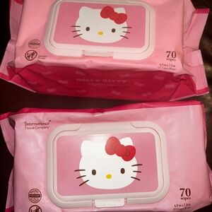 Hello Kitty Pink Wipes Pack